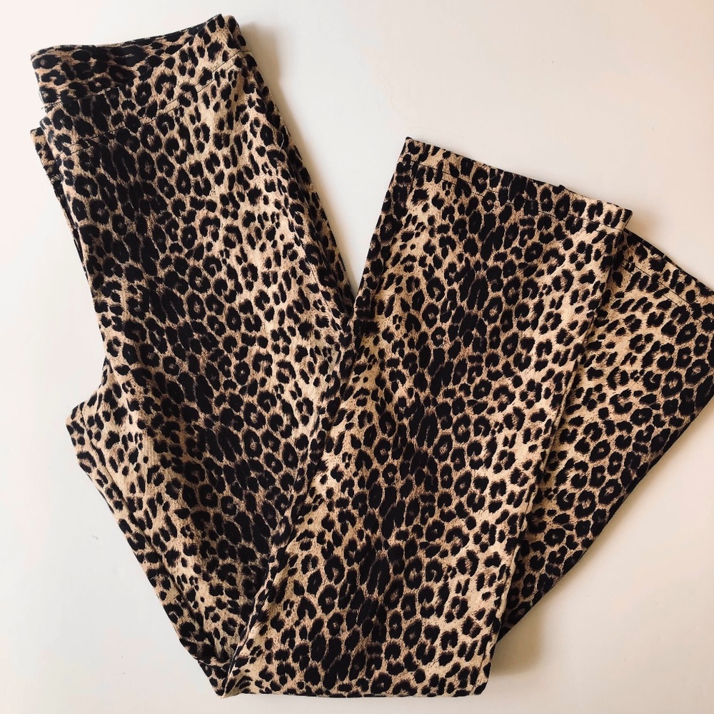 Animal Print Pants